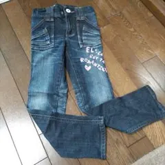 Something ダークデニム ボトムス