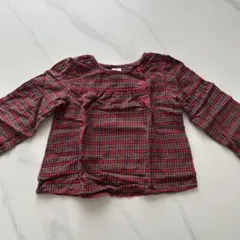 gapベビー　チェック柄シャツ