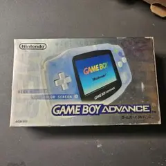 【超貴重 箱説付 動作】ゲームボーイ アドバンス ミルキーブルー