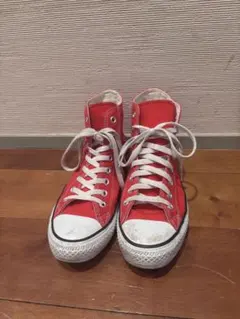 Converse All Star ハイカット レッド スニーカーのサムネイル