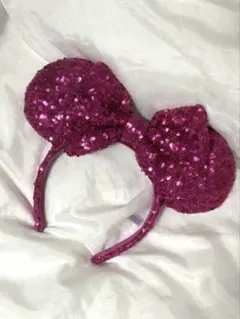 ミニーマウス ピンク カチューシャ