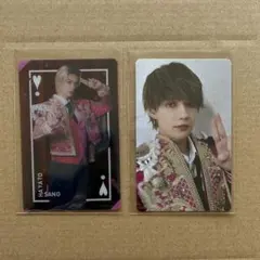 M!LK 佐野勇斗 ビクター クリアトレカ VOS盤 封入 トレカ 2点セット