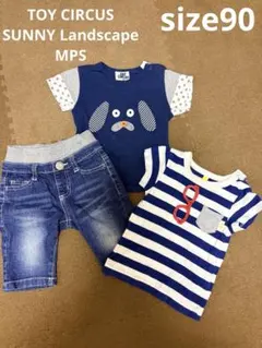 男の子 Tシャツ ズボン おまとめ サイズ90のサムネイル