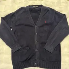 イーストボーイVネックカーディガン 紺