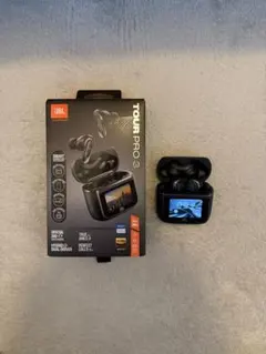 ★JBL TOURPRO3 ブラック★2.3回使用の美品になります。 JBL Tour Pro 3 | スマート充電ケース™採用ノイズキャンセリング