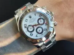 ROLEX Daytona ホワイトダイヤル クロノグラフ