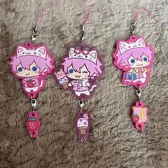 さとみくん ラバーストラップ 2点まとめ売り - メルカリ