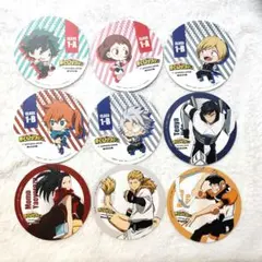 僕のヒーローアカデミア　アニメイトカフェ　コースター　アニカフェ　9点セット