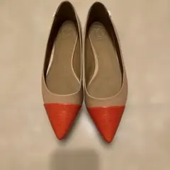 TORY BURCH フラットパンプス バイカラーのサムネイル