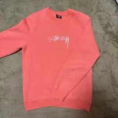 Stüssy オレンジ スウェット Sサイズ