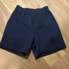 ネイビー 半ズボン ゴムウエスト
