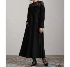 新品未使用　お値下げ可　黒ロングドレス　結婚式