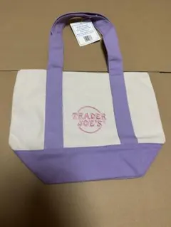 【新品・タグ付き】 TRADER JOE'S ミニキャンバストートバッグ