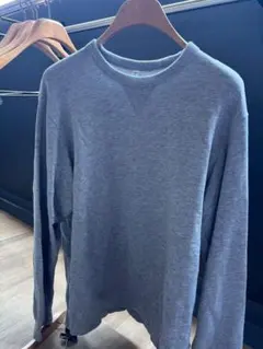 GU クルーネック スウェット グレー XL