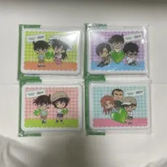 グリーンダカラ×名探偵コナン ランチボックス　サントリー コンプリート 4種