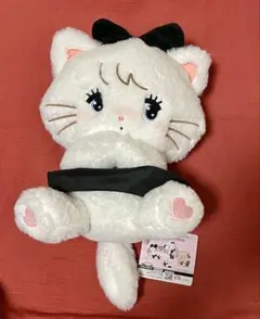 mikkocharacters ブラックリボンBIGぬいぐるみムース新品タグ付き