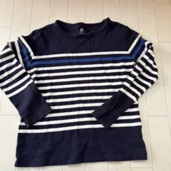 UNIQLO 長袖カットソー 130サイズ ストライプ