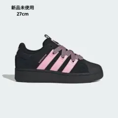 Adidas SUPERSTAR XLG W IG7044 ブラック　ピンク