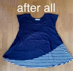 【after all 】アフターオール カットソー トップス チュニックのサムネイル