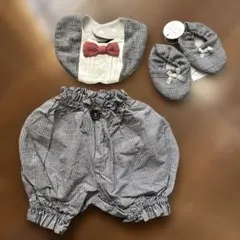 モクモフ アニバーサリー スタイ チェック パンツ 80