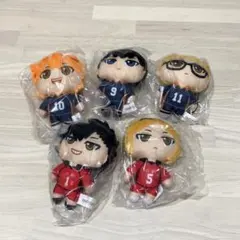 ハイキュー　ぬいぐるみマスコット　ガチャ