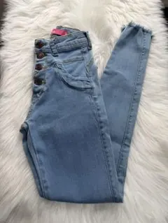 ライトブルースキニーデニム ハイウエスト BRASIL SİZE 36