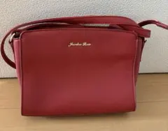 ジュエルナローズ　ショルダーバッグ　レッド