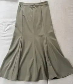 gu マーメイドスカート　カーキ　XL ロング　スカート