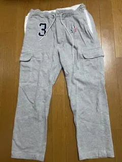 Psycho bunny サイコバニー　スウェットカーゴパンツ　グレー　Mサイズ