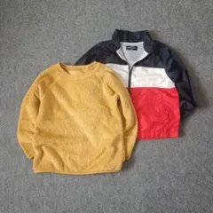 キッズ 120cm 冬物2点セット まとめ売り 子供服 アウター 保育園