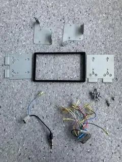 アルファード GGH20W 8インチ ナビパネル オーディオパネル /ステー付