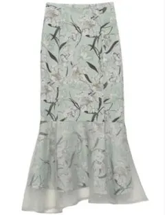 eimy istoire Letty Flowerシアーマーメイドスカート