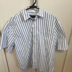 CPCM ストライプ 半袖シャツ Mサイズ