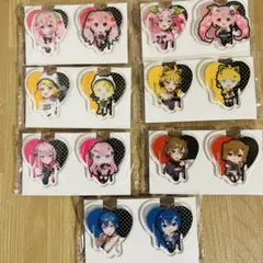 7種 コンプセット クリアバッジ タイトーくじ 桜ミク