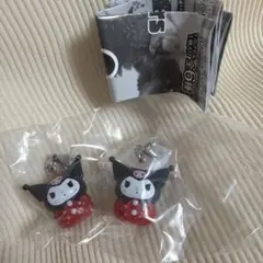 サンリオキャラクターズ　いちごめじるしアクセサリー　クロミ2個セット