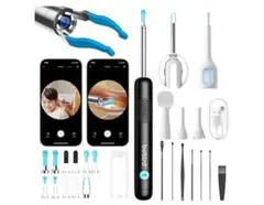 カメラ付き耳かき 1000万画素 極細レンズ 明るさ調節 LEDライト 耳掃除