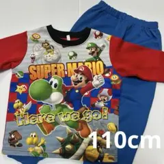 スーパーマリオ パジャマセット 110cm