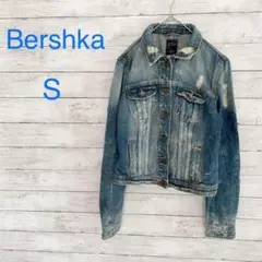 【ベルシュカ】Bershka デニムジャケット Gジャン（S）レディースのサムネイル