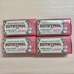 EUTHYMOL ユーシモール　タブレット　サンリオ　マイメロ　韓国4個セットのサムネイル