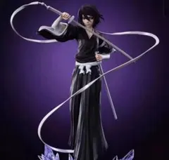 ブリーチ BLEACH 朽木白哉 ガレージキット フィギュア - メルカリ