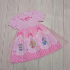 プリキュア 半袖ワンピース ピンク