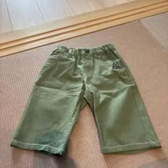 オリーブグリーン ハーフパンツ 100cm~