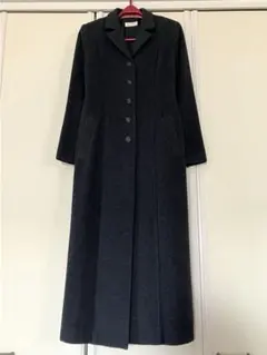 ロングコート　ダークグレー　　　　　Aライン　　　M〜Lサイズ