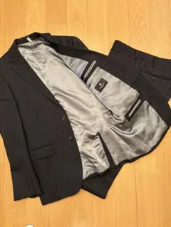 BLACK LABEL CRESTBRIDGE スーツセットアップ ブラックのサムネイル