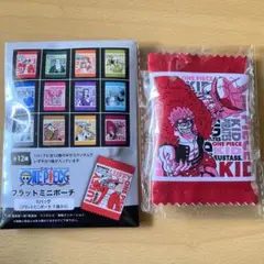 ONE PIECE ワンピース　フラットミニポーチ＊キッド