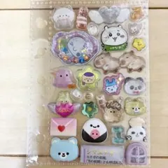 ボンボンドロップシール　おすそわけ　ウォーターシール　あわわちゃん　ちいかわ