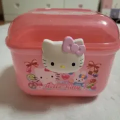 当時物　ハローキティ　収納ボックス　小物入れ　プラスチックケース　サンリオ