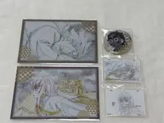 鬼滅の刃 刀鍛冶の里 ダイニング 時透無一郎 小鉄 缶バッジ アクリルチャーム