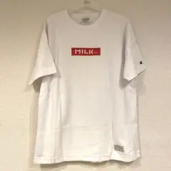 ミルクフェド　チャンピオン　コラボ　Tシャツ　フリーサイズ　美品