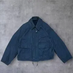 Uniqlo U ユーティリティショートブルゾン ネイビー S コットン